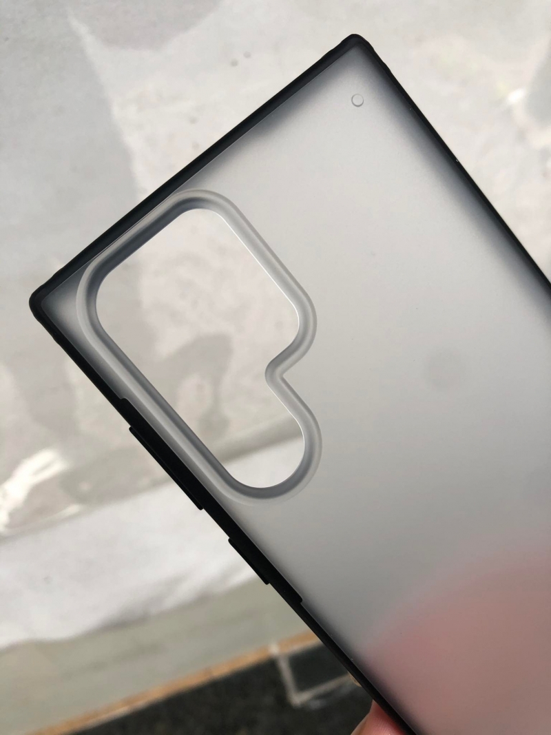 Ốp Lưng Samsung Galaxy S22 Ultra Viền Màu Lưng Mờ Chống Va Đập Hiệu Likgus mặt lưng mờ gam màu nhu thanh lịch hạn chế trầy xước và chống va đập hiệu quả